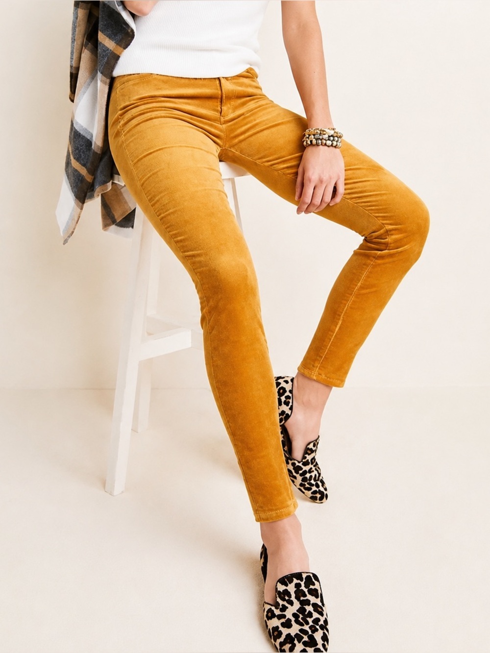 Paige Hoxton Ankle Corduroy